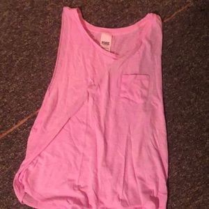 Pink brand small tank top